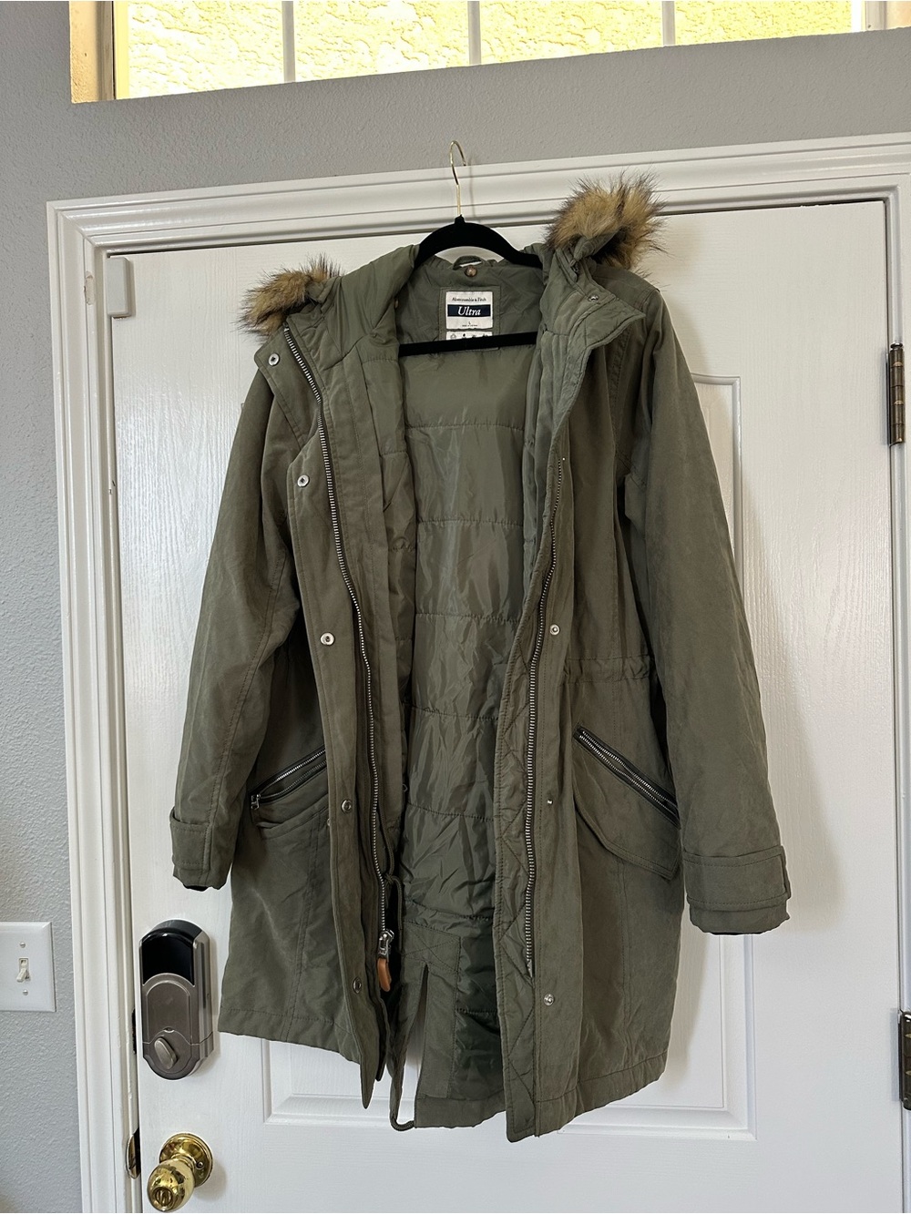 Abercrombie & Fitch Ultra Olive Green Jacket